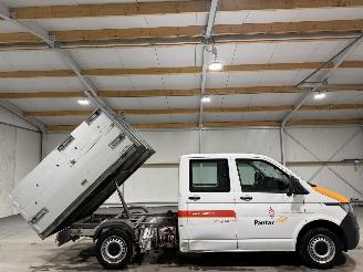 krockskadad bil bedrijf Volkswagen Transporter 2.0TDI 81kW Airco KIPPER 2020/6