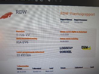 Kia EV6 GERSERVEERD  GT Line 77.4 33.000km nap Suv Elektrisch Automaat 2023-09 Schuifdak Cameras picture 8