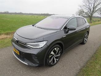 krockskadad bil auto Volkswagen ID.4 Elektrisch Pro Edition Automaat 2022 Camera Leer Stoelverwarming [ topstaat 2022/9