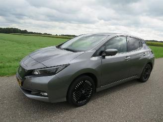 krockskadad bil auto Nissan Leaf Tekna 160kw Electrich 2022  Camer Leer Navigatie  5drs Vol Opties 2022 2022/6