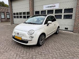 skadebil auto Fiat 500 0.9 Twinair Lounge Pano Leder NAP ! 2012/2