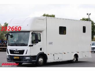 danneggiata veicoli industriali MAN TGL 8.190 Robrise Horsetruck + Camper Camera 61.047 KM! 2019/3