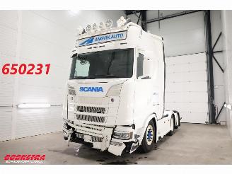 uszkodzony ciężarówki Scania S S530 6X2 Full Air ACC Retarder Leder 2022/2
