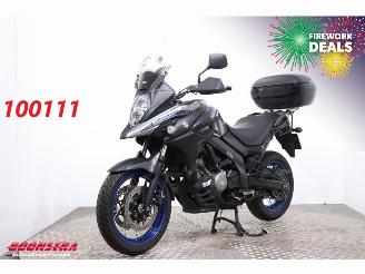 skadebil motor Suzuki DL 650 V-Strom ABS Topkoffer 23.650 km! 2021/7