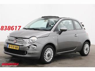 Damaged car Fiat 500C 0.9 TwinAir Turbo Popstar Airco Cruise PDC 74.684 km! 2018/6