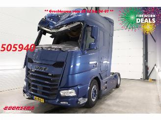 krockskadad bil vrachtwagen DAF XG 480 FT LED ACC 4X2 Euro 6 2024/5
