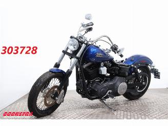 skadebil motor Harley-Davidson  FXDB Dyna Street Bob Vance & Hines 2015/1