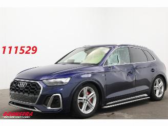 Voiture accidenté Audi Q5 45 TFSI Quattro S-Line Pano Matrix ACC Memory 360° 2022/6