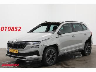 skadebil auto Skoda Karoq 1.5 TSI DSG Sportline Matrix ACC Virtual SHZ Camera 2024/12