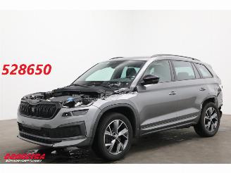 skadebil auto Skoda Kodiaq 2.0 TDI 200 PK DSG Sportline 4X4 LED ACC Virtual Memory Camera AHK 2024/3