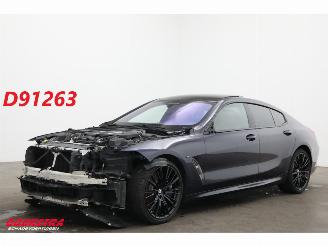 Unfallwagen BMW 8-serie Gran Coupé M850i xDrive M-Sport Pano ACC Ventilatie Memory B&W 2021/2