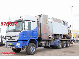 ocasión camiones Mercedes Actros 3344AK 8/6X6 Manual Blatt/Blatt 2x PTO 2x Pump 2013/7