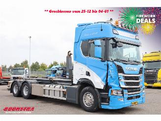 Scania R R500 6X2 Retarder VDL Haakarm Standclima Leder Navi Camera picture 2