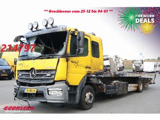 skadebil vrachtwagen Mercedes Atego 1224 De Groot DGT Brille Winde 2018/1