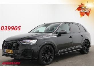 krockskadad bil auto Audi SQ7 4.0 TFSI V8 Ceramic ABT B&O Pano 7-Pers. ACC Leder AHK 2021/7
