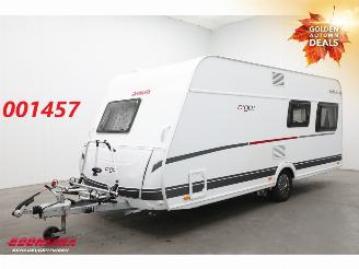 krockskadad bil caravan Dethleffs  C'go 495 FR Mover Luifel Fietsendrager Frans Bed Douche 2018/4