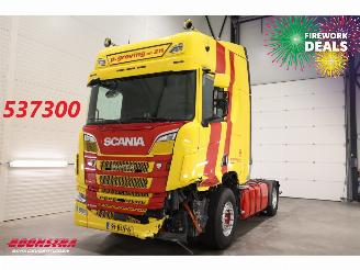 uszkodzony ciężarówki Scania R R520 V8 Alcoa Leder Standairco 2019/3