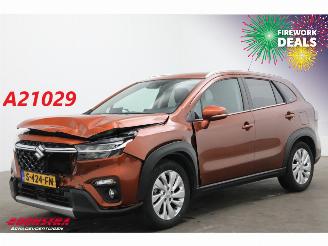 uszkodzony samochody osobowe Suzuki S-Cross 1.4 Boosterjet Select Smart Hybrid ACC Navi Clima Camera SHZ AHK 2022/3