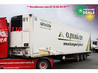 krockskadad bil oplegger Krone  SD Carrier Vector 1950 MT LBW Doppelstock Multitemp 2018/4