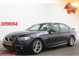 skadebil auto BMW 5-serie 520i M-Sport Leder Memory Navi Clima Cruise SHZ 2016/10