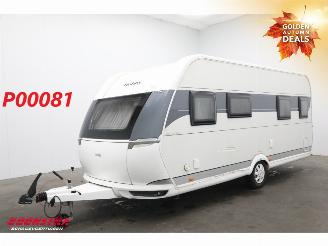 krockskadad bil caravan Hobby  De Luxe 495 Frans Bed Rondzit BY 2023 2023/12
