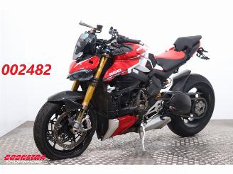 krockskadad bil motor Ducati Streetfighter V4 S Corse ABS LED Heizgriffe 2021/8