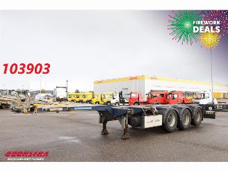 Schade oplegger D-Tec  Flexitrailer 20-45 ft 3-Asser 2X Lift Ausziebar 2011/3