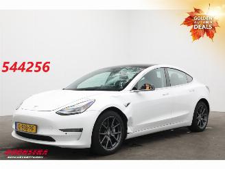 krockskadad bil auto Tesla Model 3 Long Range AWD 75kWh Full self Drive Led Leder Pano 2019/11
