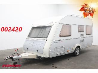 krockskadad bil caravan Kip  Nagivator 44TDB Frans Bed Ringverwarming 2003/6