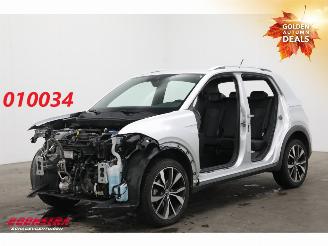 krockskadad bil auto Volkswagen T-Cross 1.0 TSI R-Line DSG Teilediebstahl ACC Virtual Clima Camera SHZ 20.232 km! 2024/11