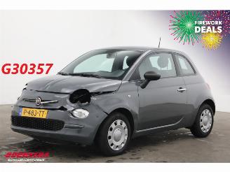 krockskadad bil auto Fiat 500 1.0 Hybrid Pop Star Airco Cruise 61.064 km! 2022/6
