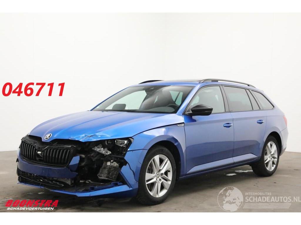 Skoda Superb Combi 2.0 TSI 280 PK 4x4 Sportline Pano LED ACC Memory LRHZ 50.618 km!