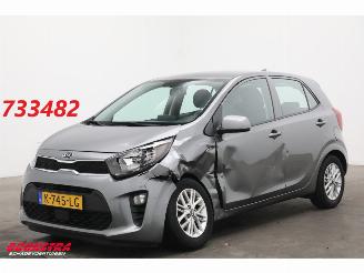 krockskadad bil auto Kia Picanto 1.0 DPi DynamicLine Airco Cruise Camera 31.547 km! 2021/1
