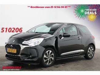 Schadeauto DS Automobiles DS 3 1.2 PureTech So Chic Navi Clima Cruise PDC 44.823 km! 2017/5