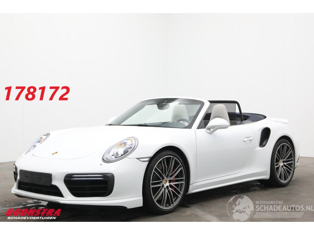 Porsche 911 Cabrio 3.8 Turbo 991.2 PDLS+ Sport Chrono Ventilatie Bose Memory Camera