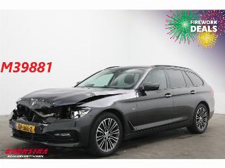 Voiture accidenté BMW 5-serie Touring 520i Aut. Sport-Line LED Navi Clima Cruise PDC AHK 2018/9