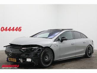 Damaged car Mercedes EQE AMG 53 4MATIC+ 90 kWh Pano 360° HUD AR Burmester 830 km!! 2025/6