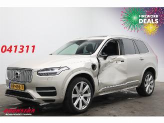 Vaurioauto  passenger cars Volvo Xc-90 T8 Twin Engine AWD Inscription 7-Pers. Pano LED ACC 360° Memory Lucht AHK 2015/12