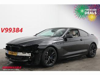 Unfallwagen BMW 6-serie 650i Leder Memory Navi Clima Cruise SHZ PDC 138.928 km! 2012/11