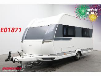 skadebil caravan Hobby  400 De Luxe Mover Fietsendrager Luifel Frans Bed 2015/11