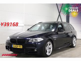 krockskadad bil auto BMW 5-serie Touring 520i M-Sport Pano Leder Xenon Navi Clima Cruise SHZ PDC 2013/3