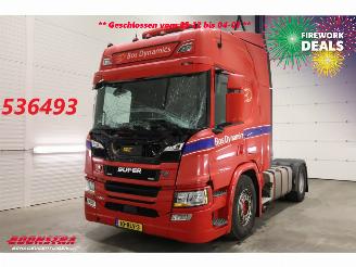 krockskadad bil vrachtwagen Scania P P410 Standairco Navi Bluetooth Cruise 2019/2