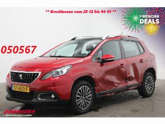 Vaurioauto  passenger cars Peugeot 2008 1.2 PureTech Active Pano Navi Airco Cruise PDC 77.152 km! 2018/5