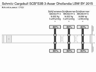 Schmitz Cargobull  SCB*S3B 3-Asser Dhollandia LBW BY 2015 picture 38