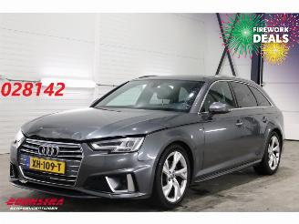 Unfallwagen Audi A4 Avant 40 TFSI Sport S-Line LED Navi Clima Cruise SHZ PDC 2019/1