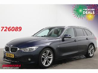 skadebil auto BMW 3-serie Touring 320d EDE Luxury LED ACC Leder Memory Camera SHZ PDC 2016/2