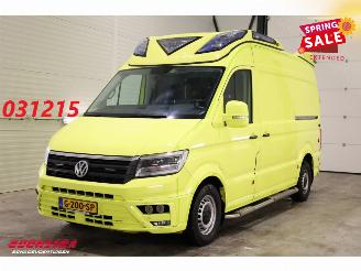 Tweedehands bestelwagen Volkswagen Crafter 2.0 TDI 175 PK DSG Ambulance RTW LED Leder Luchtvering Cruise PDC 2019/11