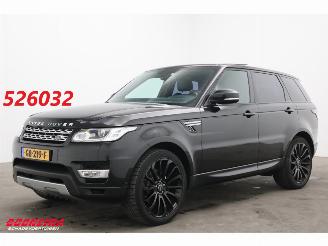 skadebil auto Land Rover Range Rover sport 3.0 TDV6 HSE Pano Memory Meridian Camera LRHZ AHK 2015/4