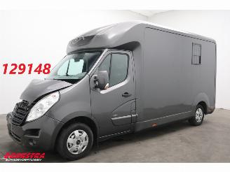 dañado vehículos comerciales Opel Movano 2.3 CDTI 170 PK STX Horsetruck Leder Navi Airco Cruise Camera 33.121 km! 2018/1