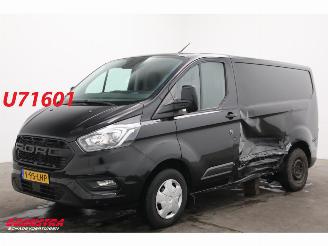 krockskadad bil bedrijf Ford Transit Custom 2.0 TDCI L1-H1 Trend Leder Airco Cruise PDC AHK 69.026 km! 2019/11